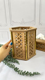 سطل زباله وجای دستمال کاغذی