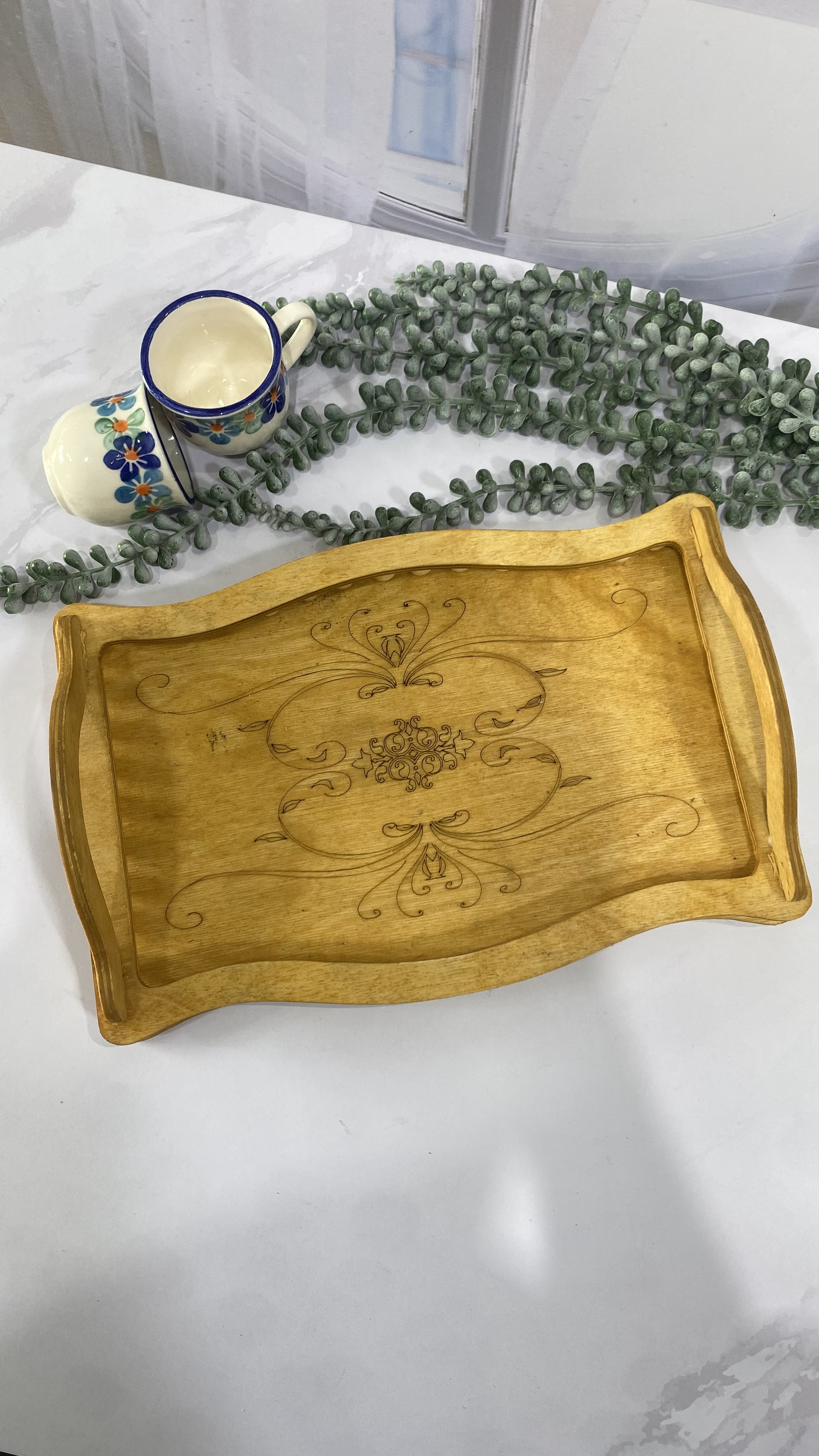 سینی پذیرایی مهره دار